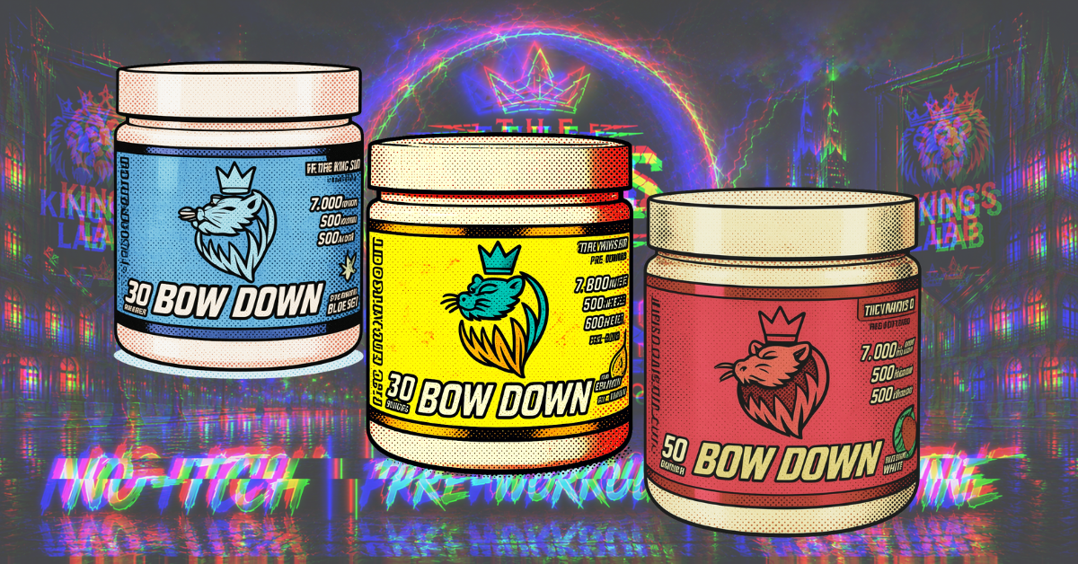 pre workout supplements being displayed
