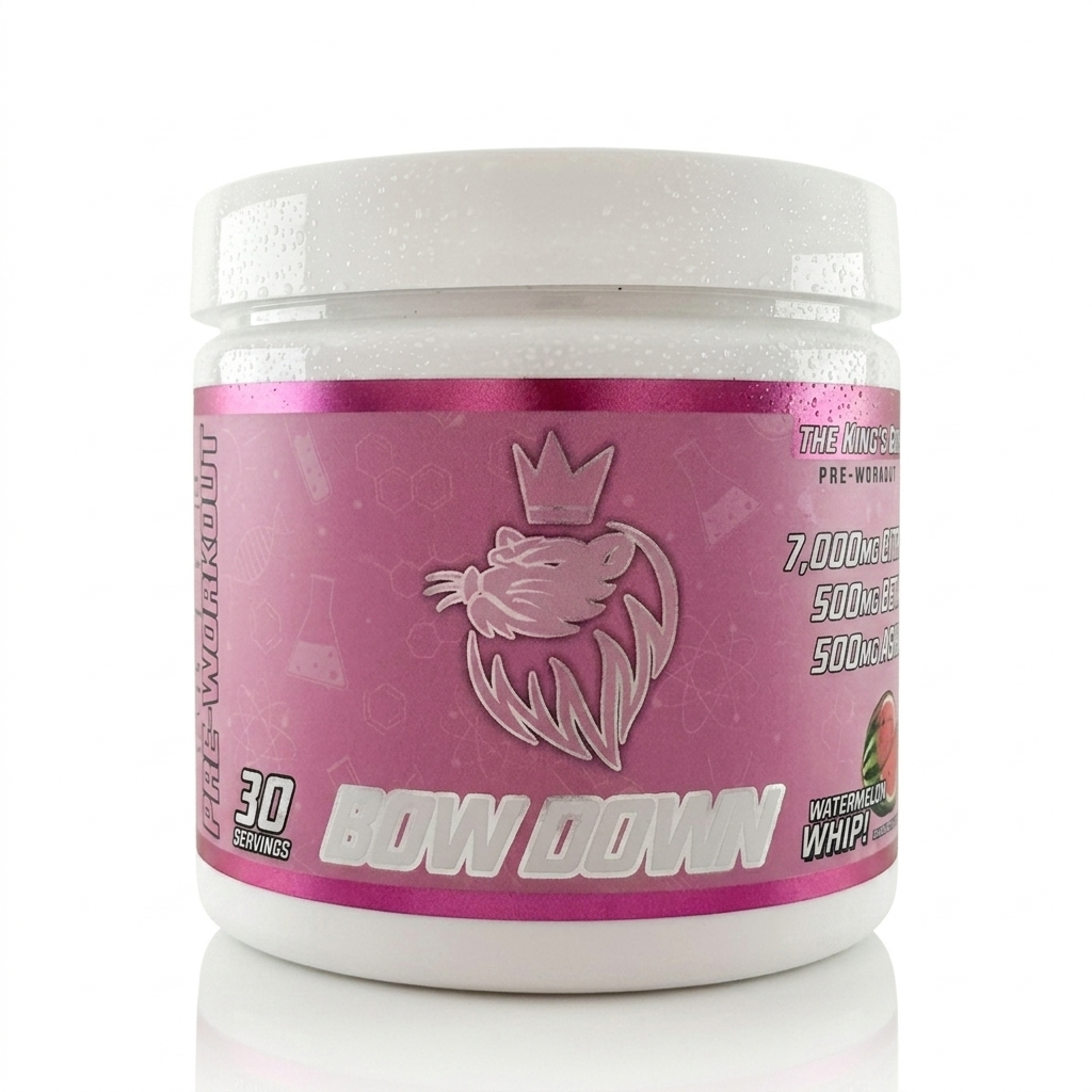 the King’s lab | Bow Down NO ITCH, NO Beta Alanine Pre-Workout - (30 Servings)