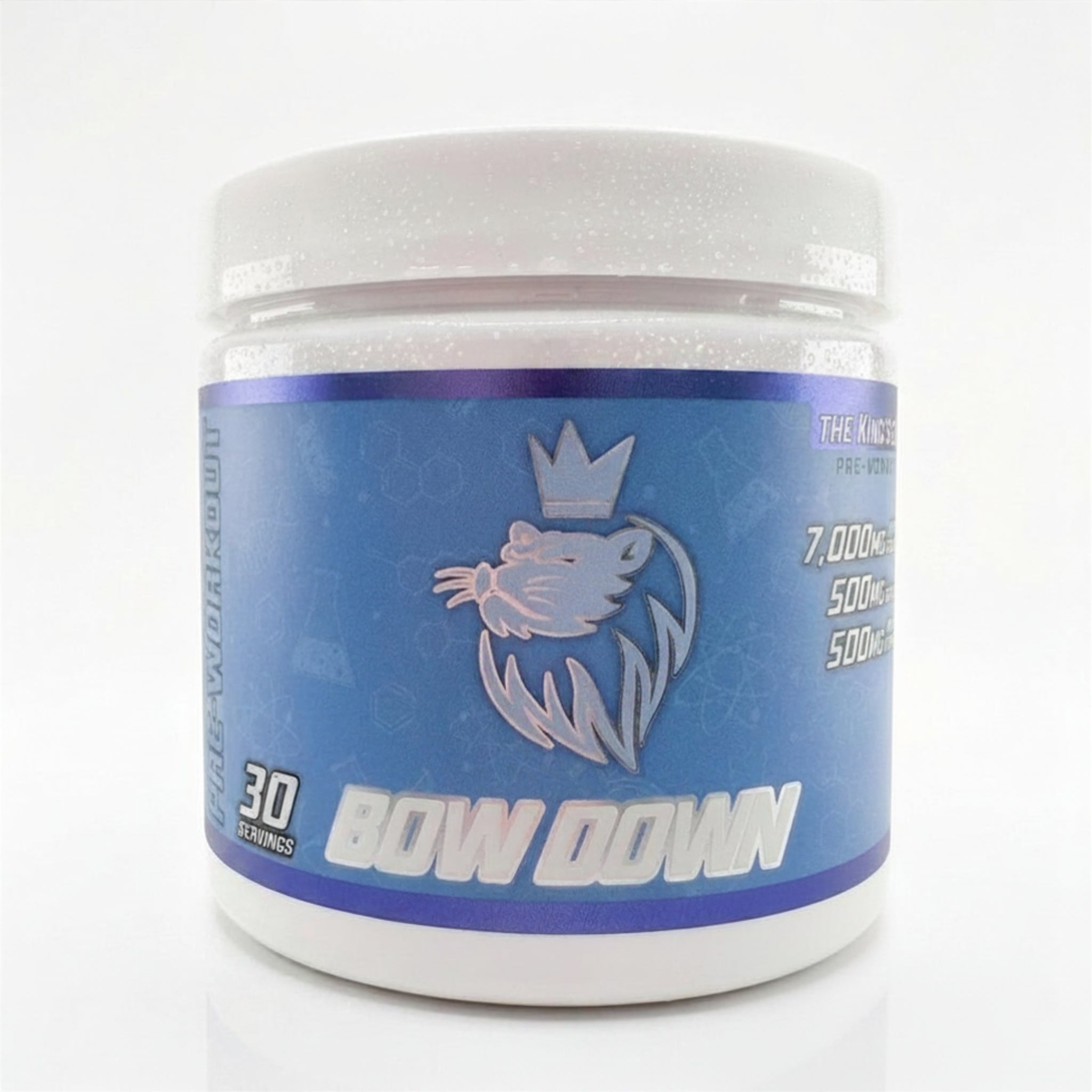 the King’s lab | Bow Down NO ITCH, NO Beta Alanine Pre-Workout - (30 Servings)