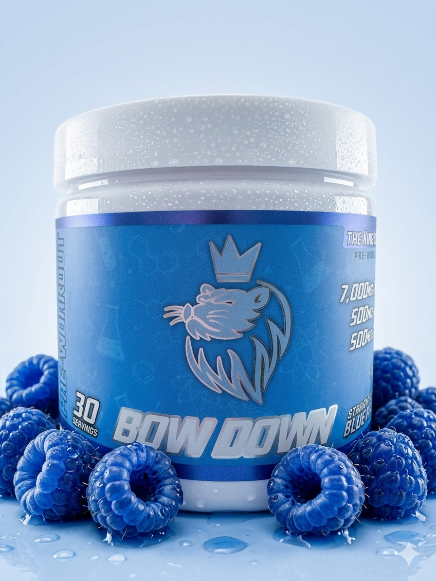 the King’s lab | Bow Down NO ITCH, NO Beta Alanine Pre-Workout - (30 Servings)