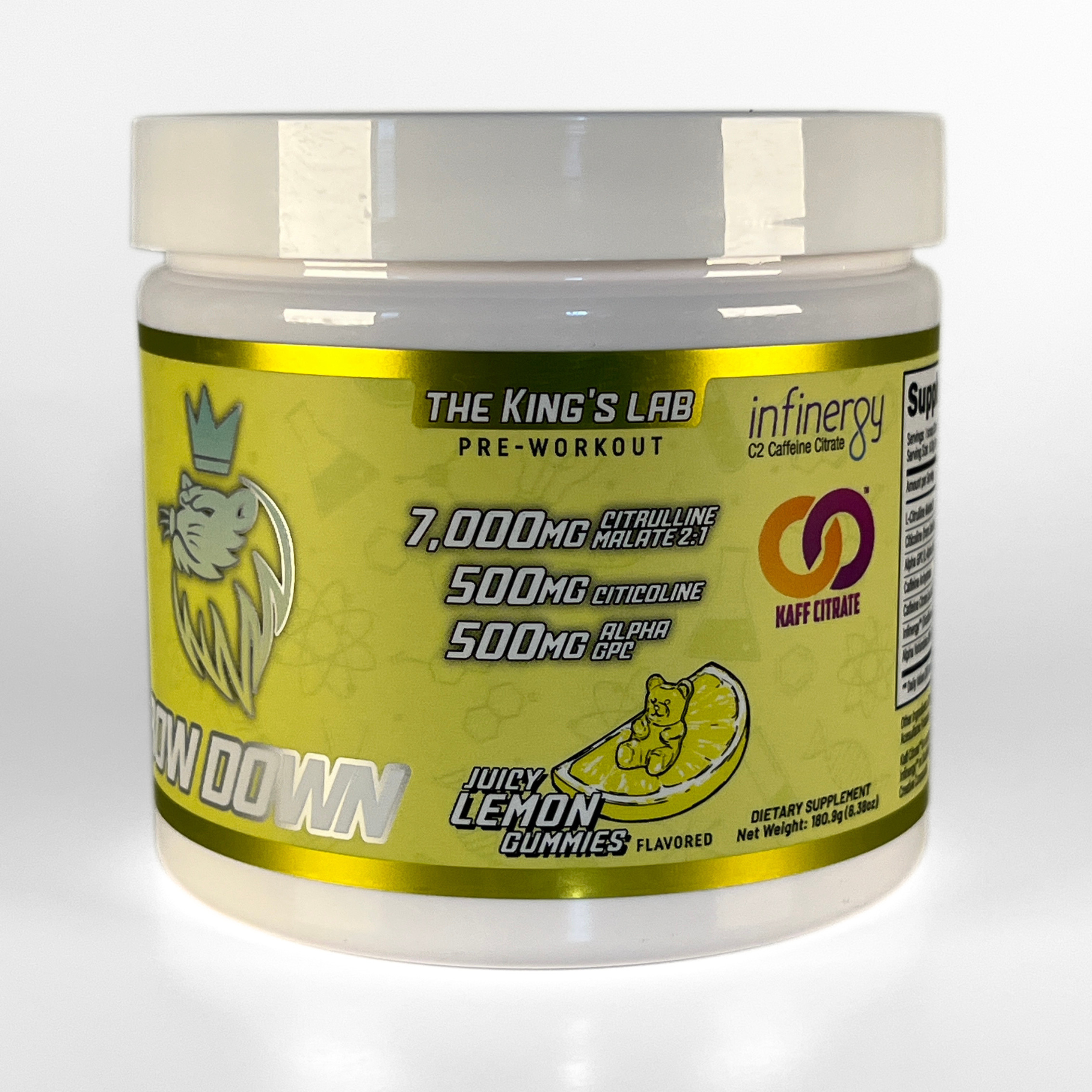 the King’s lab | Bow Down Pre-Workout - (30 Servings)